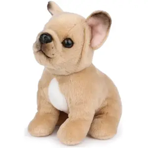 Peluche Philippe le Bulldog Français (17 cm) pas cher