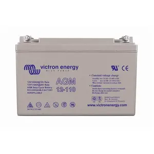 Batterie AGM 12V - 110 Ah Victron - Batterie solaire étanche sans entretien pas cher