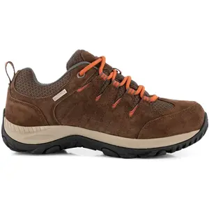 Travelin' Nyborg - Dames wandelschoenen - Waterdicht en ademend - Bruin Leer pas cher