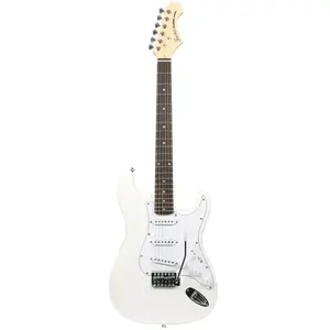 Fazley Fazley Fst118wh Guitare Électrique Blanche pas cher
