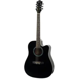 Comparateur de prix : Fazley Fazley Fe118cbk Guitare Folk Électro-Acoustique (Noir)
