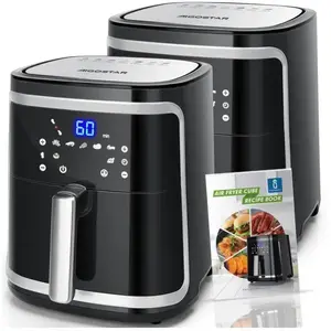 Aigostar Friteuse à air sans huile de 7L,1900W. 7 préprogrammes,2 Paqu... pas cher