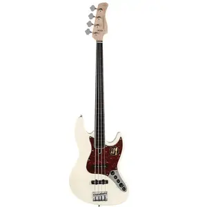 Sire Basses V7+ A4F/AWH basgitaar, fretloos, 4-snarig, elzen, antique white pas cher