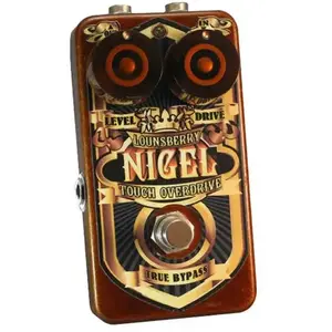 Lounsberry Pedals Nigel multi stage analog NTO-1 FET preamp/overdrive pas cher