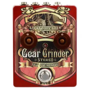 Lounsberry Pedals OGS-2 Gear Grinder multi stage analoge FET stereo preamp / overdrive pas cher