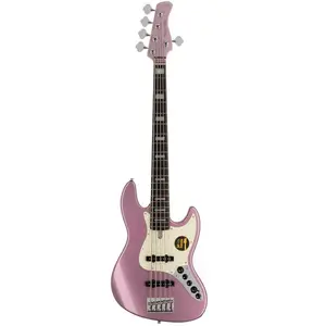 Sire Basses V7+ A5/BUR basgitaar, 5-snarig, elzen, burgundy mist pas cher