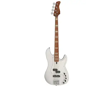 Sire Basses P8 S4/WB Swamp ash 4-snarige actieve bas wit blond pas cher