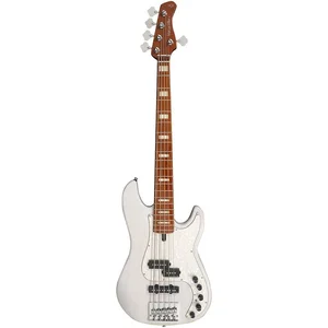 Sire Basses P8 S5/WB Swamp ash 5-snarige actieve basgitaar wit blond pas cher