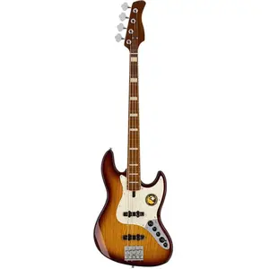 Sire Basses V8 S4/TS Swamp ash 4-snarige actieve basgitaar tobacco sunburst pas cher