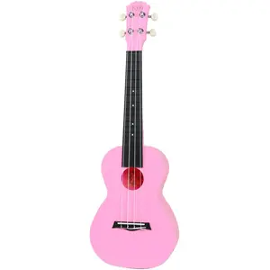 Korala PUC-20 - Concert ukulele - Polycarbonaat - Roze pas cher