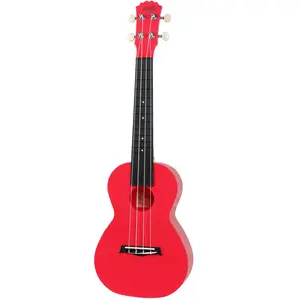 Concert ukelele - Korala PUC-20 - Polycarbonaat Body - Akoestische Kamers - Rood pas cher