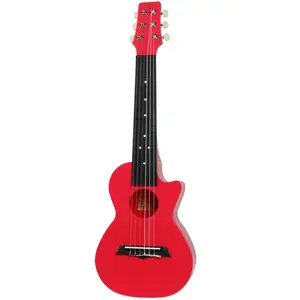 Korala PUG-40-RD polycarbonaat guitarlele licht rood pas cher