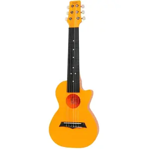 Korala Pug-40-Or Guitarlélé Orange En Polycarbonate pas cher