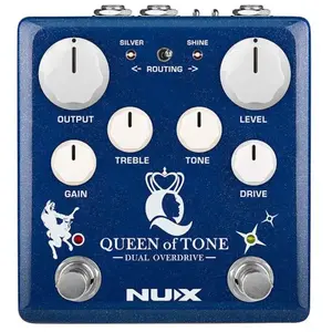Comparateur de prix : NUX NDO-6 dubbele overdrive pedaal QUEEN OF TONE
