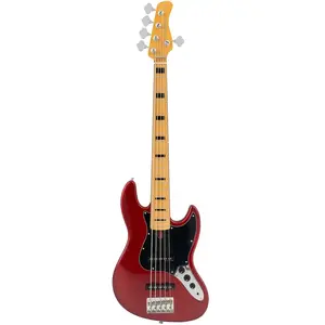 Sire Marcus Miller V5 5-String Candy Apple Red 5-snarige elektrische b...