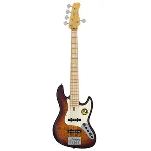 Sire Basses V7 SR5/TSS Swamp ash heruitgave 5-snarige actieve basgitaar, tobacco sunburst satijn pas cher