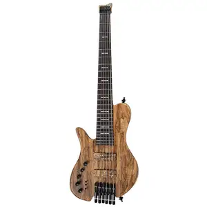 Sire Marcus Miller F10Dx 6HL Natural Satin linkshandige 6-snarige elektrische basgitaar met koffer pas cher