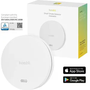 Détecteur de fumée intelligent Hombli Smart Smoke Detector Blanc