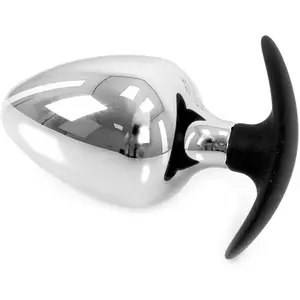 Kiotos Steel - Anaal Plug - Big-S - Met Handvat - Diameter 60 mm