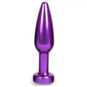O-products Aluminum Buttplug met kristal - paarsVendu pargaystore