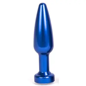 O-products Aluminum Buttplug met kristal - blauwVendu pargaystore