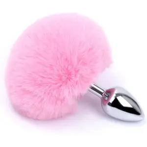 O-products Buttplug konijnenstaart - roze