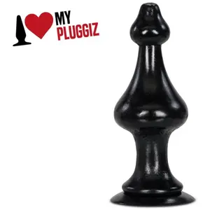 Gangbangster - Horsea - Buttplug - 24 x 9,1 cm - PVC - Zwart