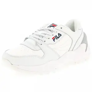 Chaussures basses cuir ou simili Fila Orbit cmr jog blanc blc Blanc taille : 39 réf : 43479 pas cher