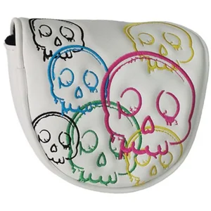 Legend Putter Mallet Headcover Lucky WitVendu parbol