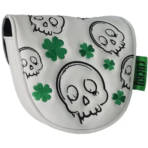 Legend Putter Mallet Headcover Lucky Wit GroenVendu parbol
