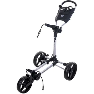 FastFold Slim Golftrolley - Zilver Zwart