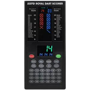 KOTO Royal Dart Scorer Compteur de points électronique Touch Pad Dart Scorer Pour 8 joueurs 40 jeux pas cher