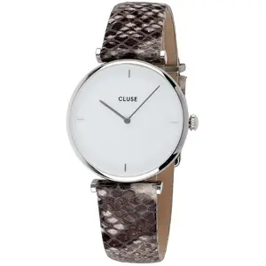 Cluse Cluse Triomphe Silver Wht Pearlpython pas cher