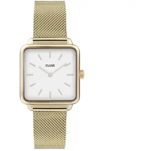 Cluse La Tétragone Mesh White, Gold Colour pas cher
