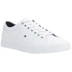 Tommy Hilfiger Pour des hommes Essential Trainers, blanc41 EU pas cher