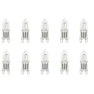 Huismerk halogeenlamp 10x Halogeen Insteeklamp | G9 Dimbaar | 42W pas cher