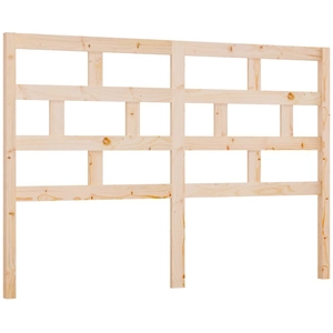 vidaXL Tête de lit 146x4x100 cm Bois massif de pin pas cher