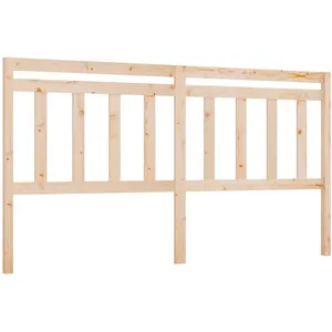 vidaXL Tête de lit 186x4x100 cm Bois massif de pin
