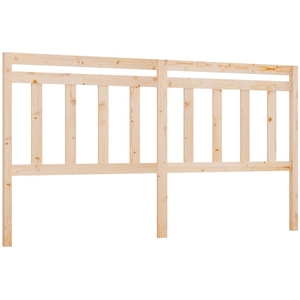 vidaXL Tête de lit 206x4x100 cm Bois massif de pin pas cher
