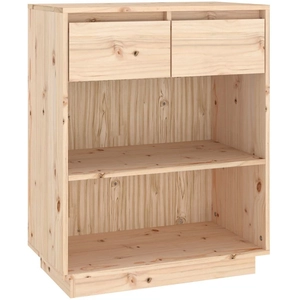 vidaXL Armoire console 60x34x75 cm Bois de pin solide pas cher