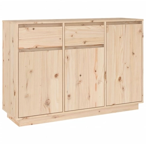 Comparateur de prix : vidaXL Buffet 110x34x75 cm bois massif de pin