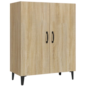 vidaXL Buffet Chêne sonoma 70x34x90 cm Bois d'ingénierie pas cher