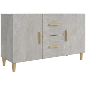 Comparateur de prix : vidaXL Buffet gris béton 100x36x60 cm bois d'ingénierie