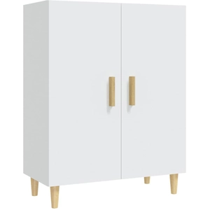 vidaXL Buffet Blanc 70x34x90 cm Bois d'ingénierie pas cher