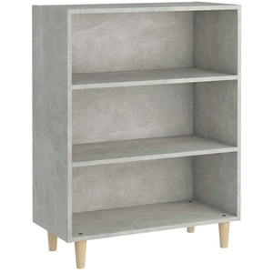 Comparateur de prix : vidaXL Buffet Gris béton 69,5x32,5x90 cm Bois d'ingénierie