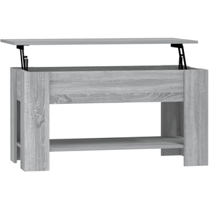 vidaXL Table basse Sonoma gris 101x49x52 cm Bois d'ingénierie