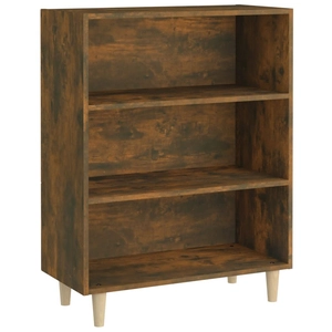 vidaXL Buffet Chêne fumé 69,5x32,5x90 cm Bois d'ingénierie pas cher