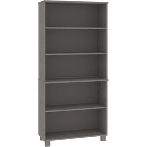 vidaXL Buffet HAMAR Bois massif de pin Gris clair pas cher