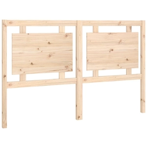 vidaXL Tête de lit 155,5x4x100 cm Bois massif de pin pas cher