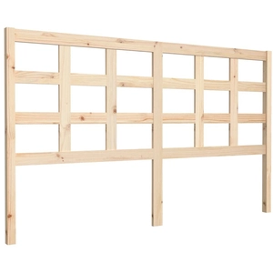 vidaXL Tête de lit 165,5x4x100 cm Bois massif de pin pas cher